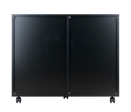 Halifax 5-Drawer, Side Storage Mobile Cabinet 20630, Black