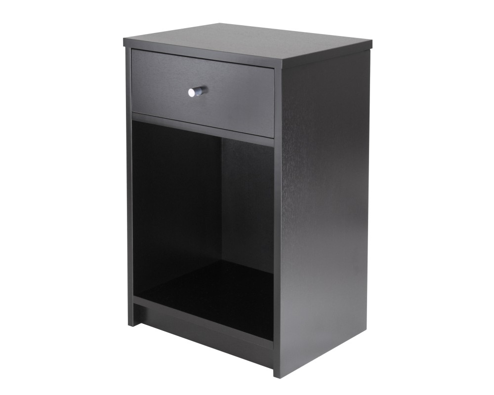 Squamish Nightstand, Black