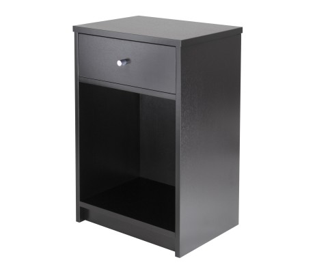Squamish Nightstand, Black