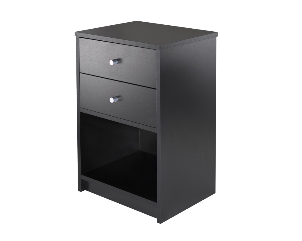 Ava Nightstand, Black