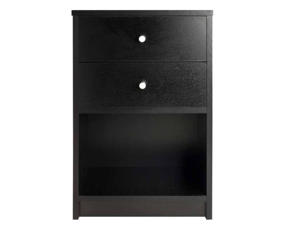Ava Nightstand, Black