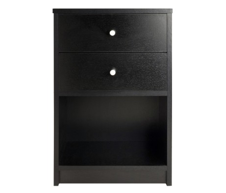 Ava Nightstand, Black