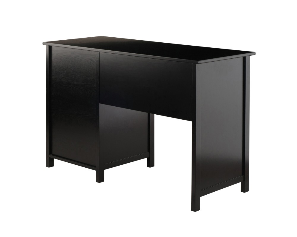 Delta Home Office Writing Desk, 47' Wide, 31' High, Black