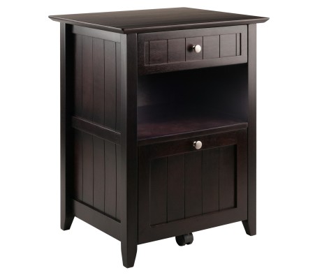 Burke File Cabinet, 24' Wide, 20' Deep, Coffee