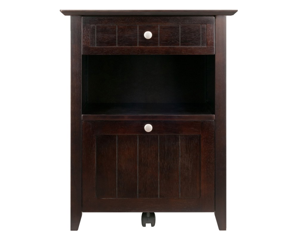 Burke File Cabinet, 24' Wide, 20' Deep, Coffee