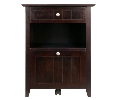 Burke File Cabinet, 24' Wide, 20' Deep, Coffee