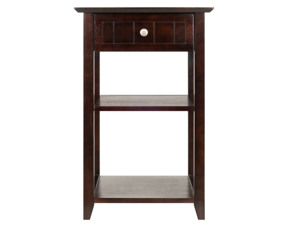 Burke Printer Stand, 20' Wide, 31' High, Coffee