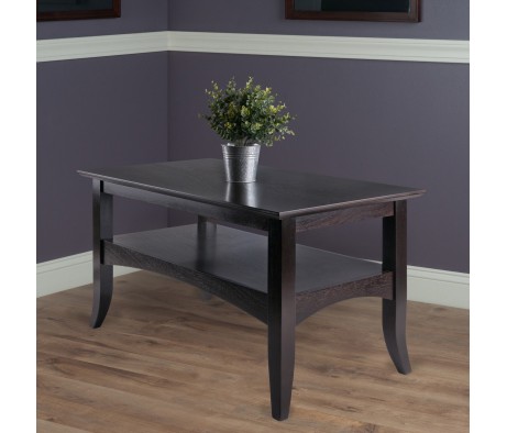 Camden Coffee Table, 18' High, 34' Wide, Coffee