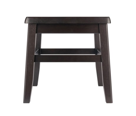 Kaya 2-Pc Step Stool Set, 12' High, Coffee