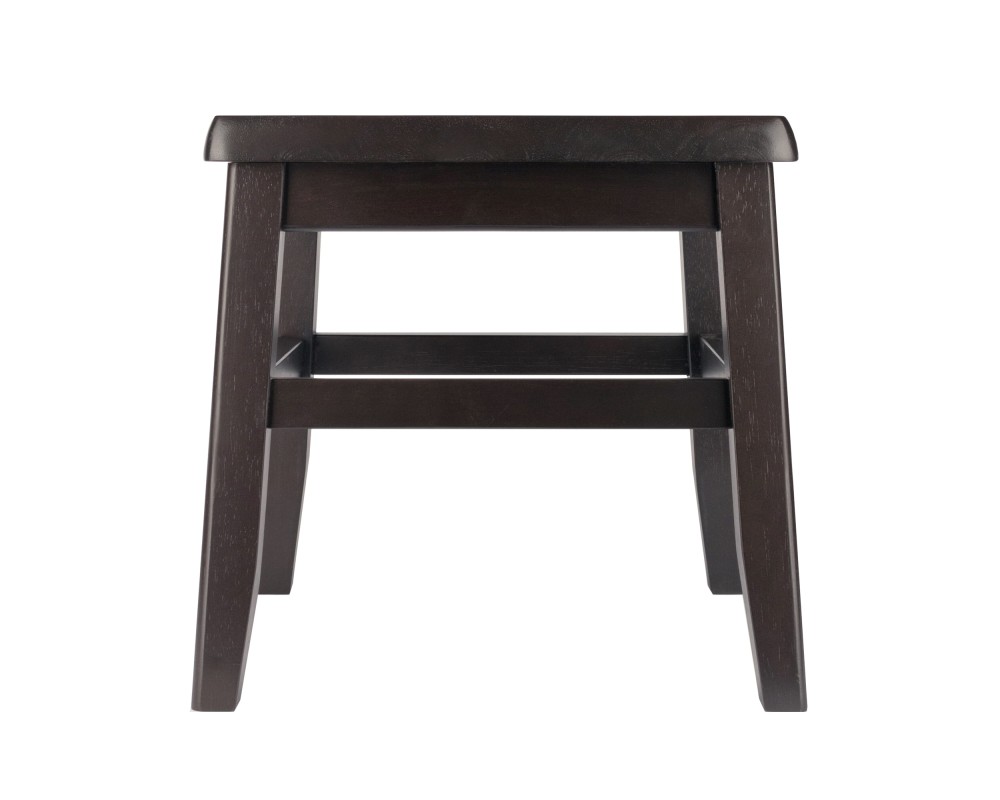 Kaya 2-Pc Step Stool Set, 12' High, Coffee