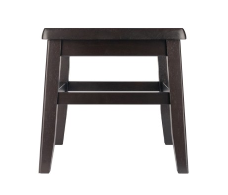 Kaya 2-Pc Step Stool Set, 12' High, Coffee