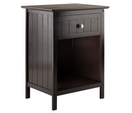 Blair Accent Table, 25 High, 19 Wide, Coffee