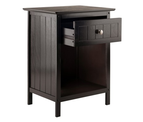 Blair Accent Table, 25 High, 19 Wide, Coffee
