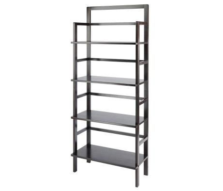 Aiden 4-Tier Wide Baker's Rack, 71' High, 30' Wide, Coffee