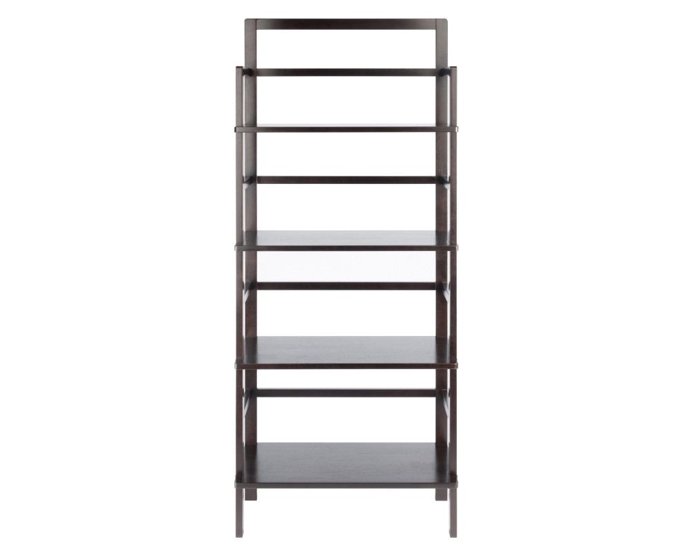 Aiden 4-Tier Wide Baker's Rack, 71' High, 30' Wide, Coffee