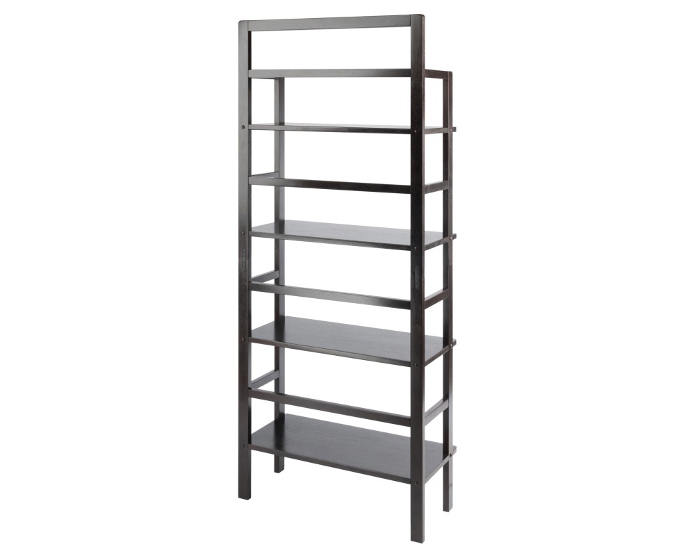 Aiden 4-Tier Wide Baker's Rack, 71' High, 30' Wide, Coffee