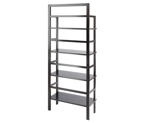 Aiden 4-Tier Wide Baker's Rack, 71' High, 30' Wide, Coffee