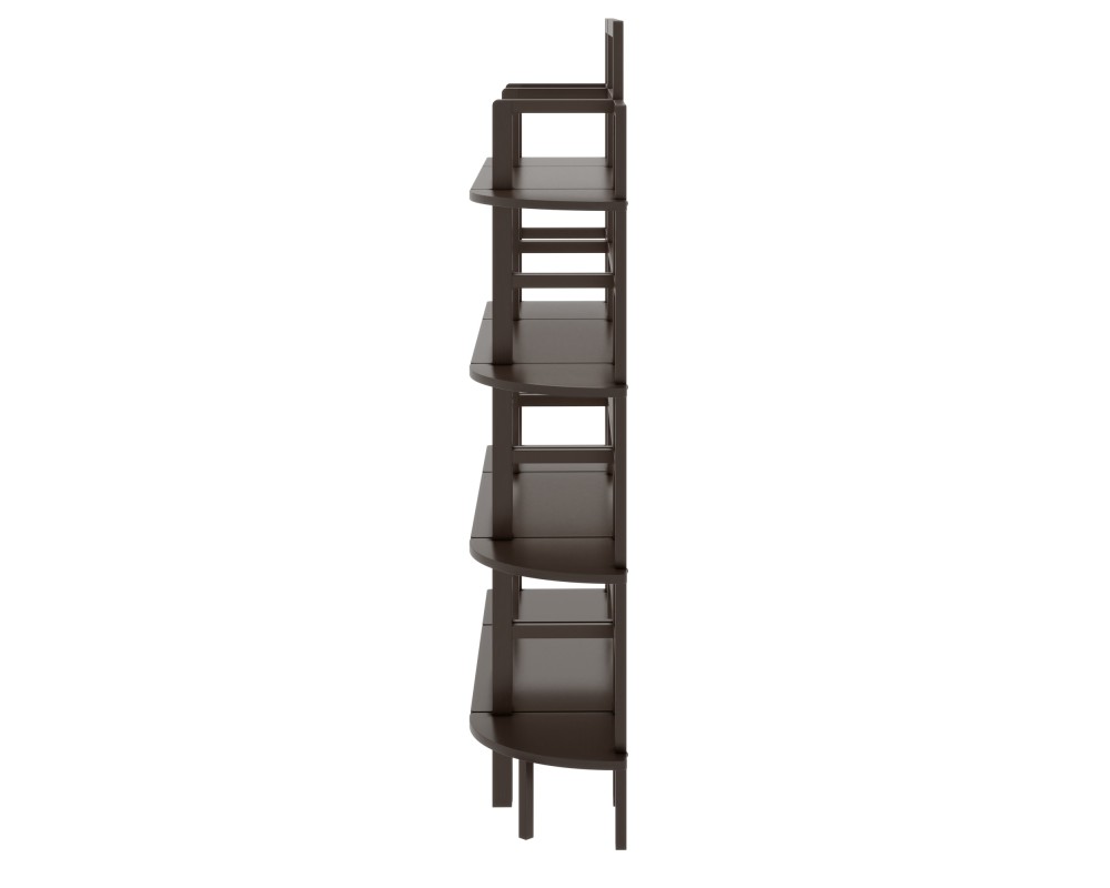 Aiden Baker's Rack Set, Includes 3 Joinable Racks, 71' High, 58' Wide, Coffee