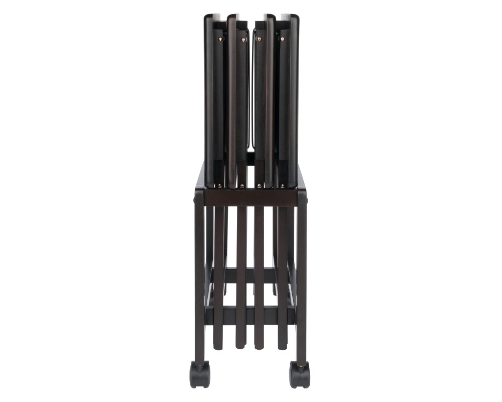 Allen 5-Pc Snack Table Set, Coffee