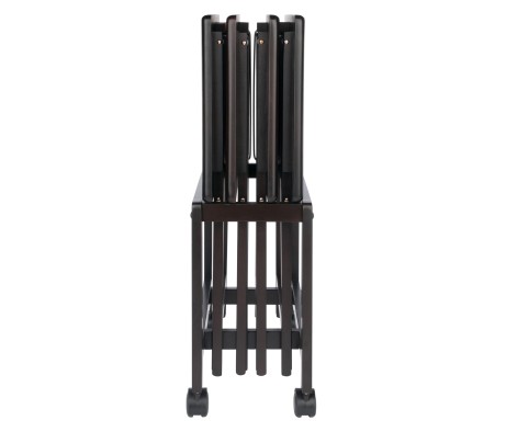 Allen 5-Pc Snack Table Set, Coffee