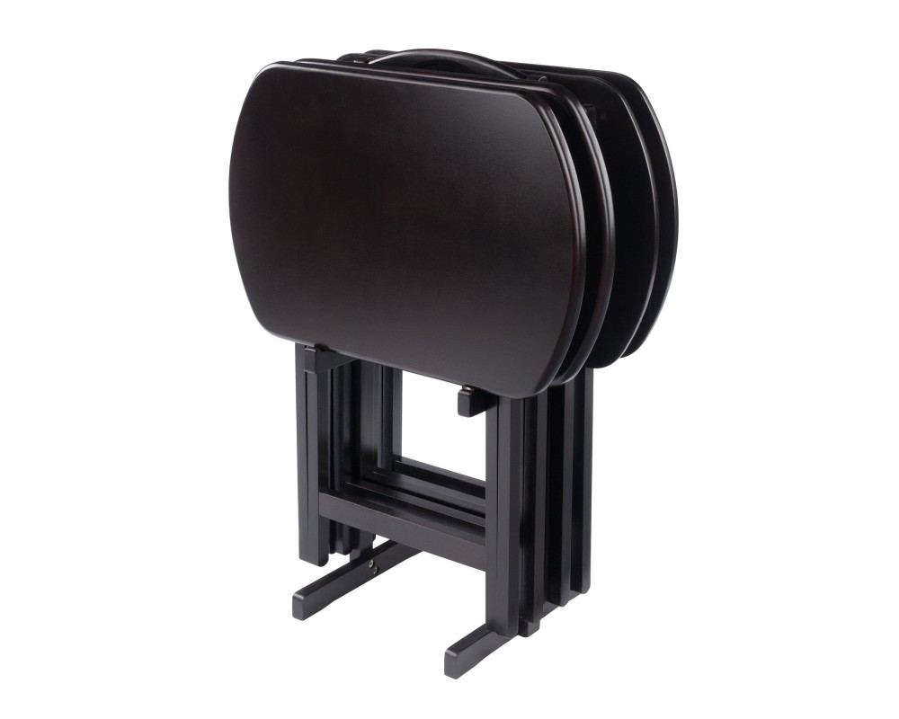 Corbett 5-Pc Oversized Snack Table Set, Coffee