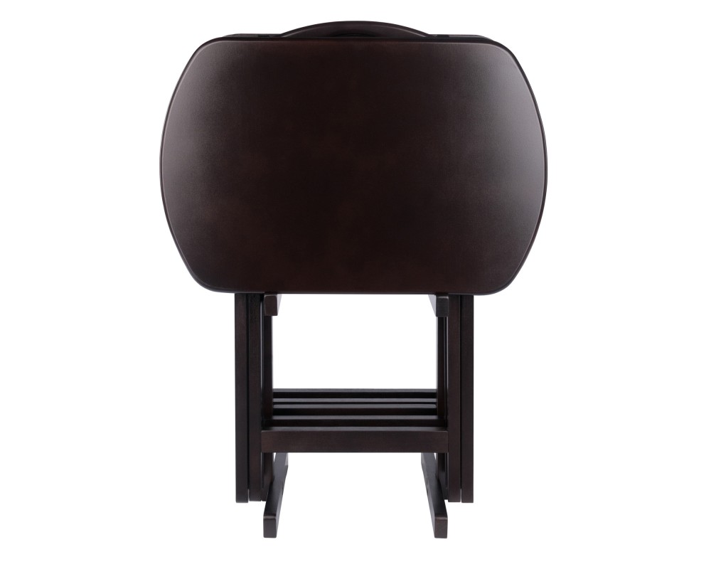 Corbett 5-Pc Oversized Snack Table Set, Coffee