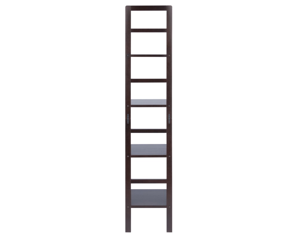 Aiden 4-Tier Narrow Baker's Rack, 71' High, 15' Wide, Coffee