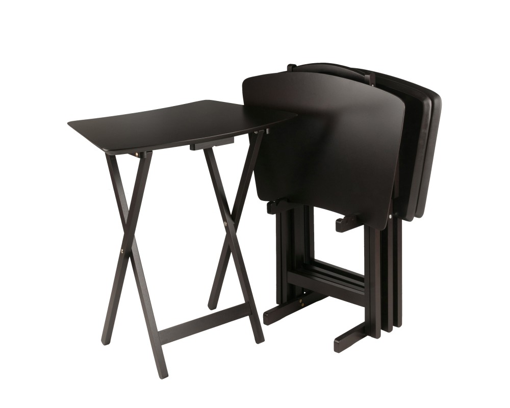 Anila Snack Table Set, 26' High, Coffee