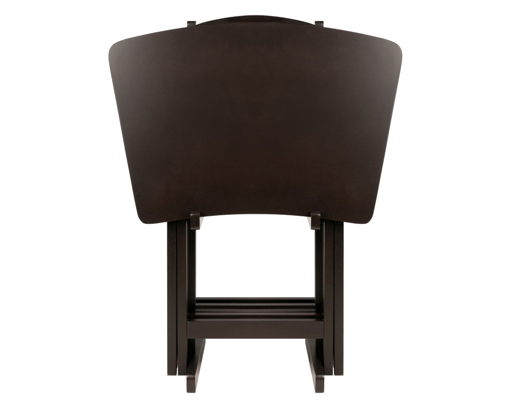 Anila Snack Table Set, 26' High, Coffee