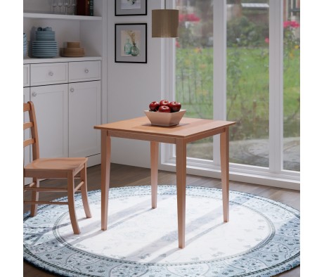 Groveland Square Dining Table, Light Oak