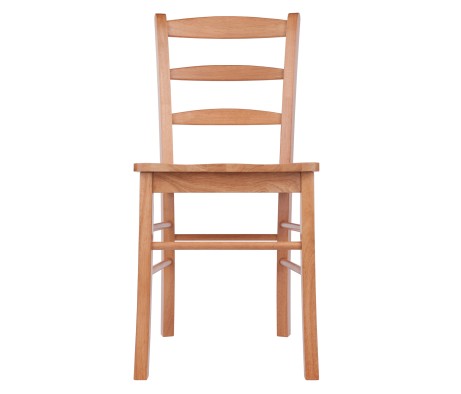 Benjamin 2-Pc Ladder-Back Chair Set, Light Oak