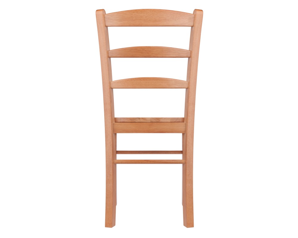 Benjamin 2-Pc Ladder-Back Chair Set, Light Oak