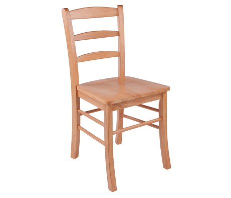 Benjamin 2-Pc Ladder-Back Chair Set, Light Oak