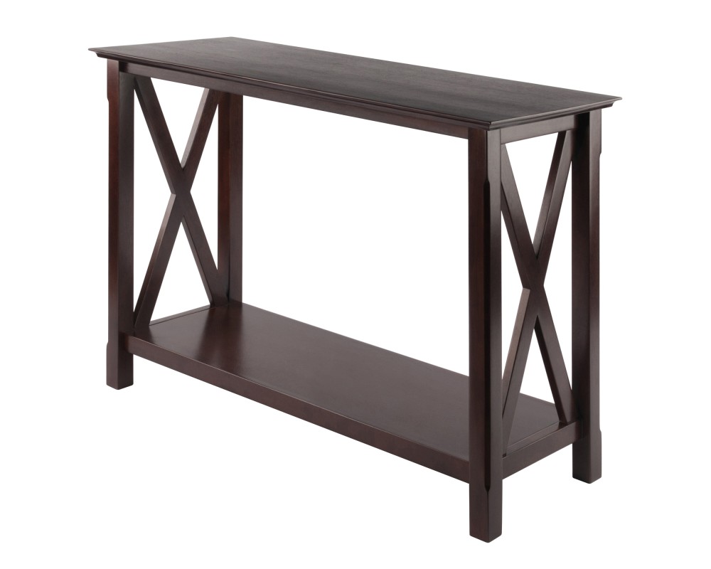 Xola Console Table, 30' High, 45' Wide, Cappuccino