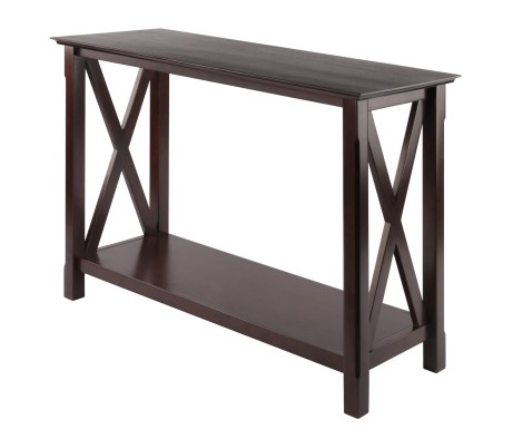 Xola Console Table, 30' High, 45' Wide, Cappuccino