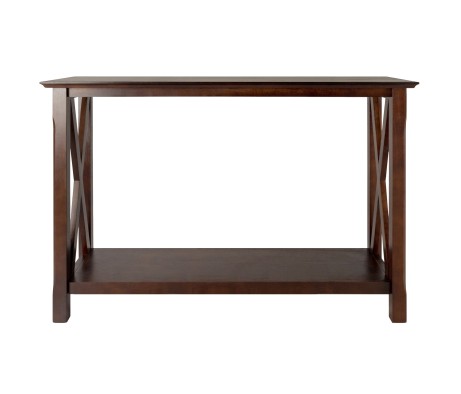 Xola Console Table, 30' High, 45' Wide, Cappuccino
