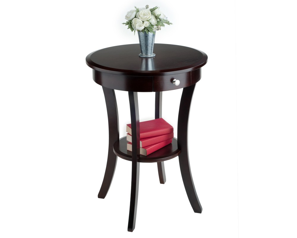 Sasha Accent Table, Cappuccino