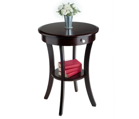 Sasha Accent Table, Cappuccino