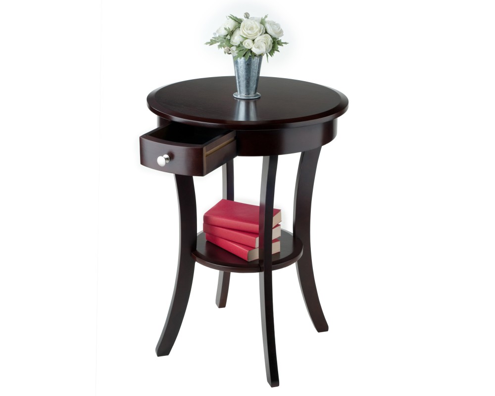 Sasha Accent Table, Cappuccino
