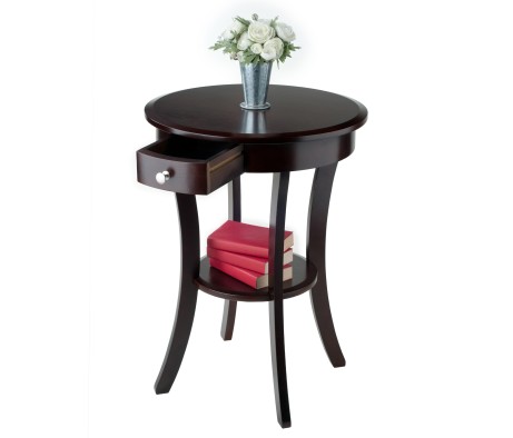 Sasha Accent Table, Cappuccino