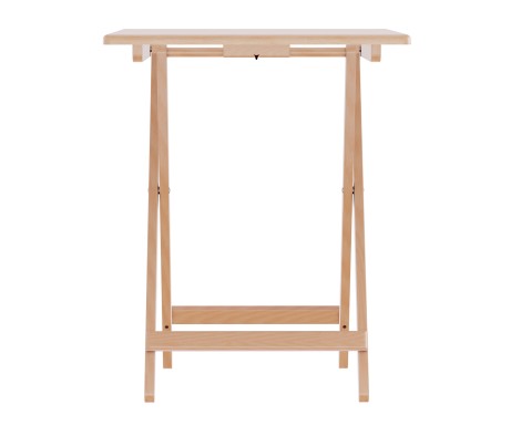 Delaney Folding Table, 30' High, 24' Wide, Natural