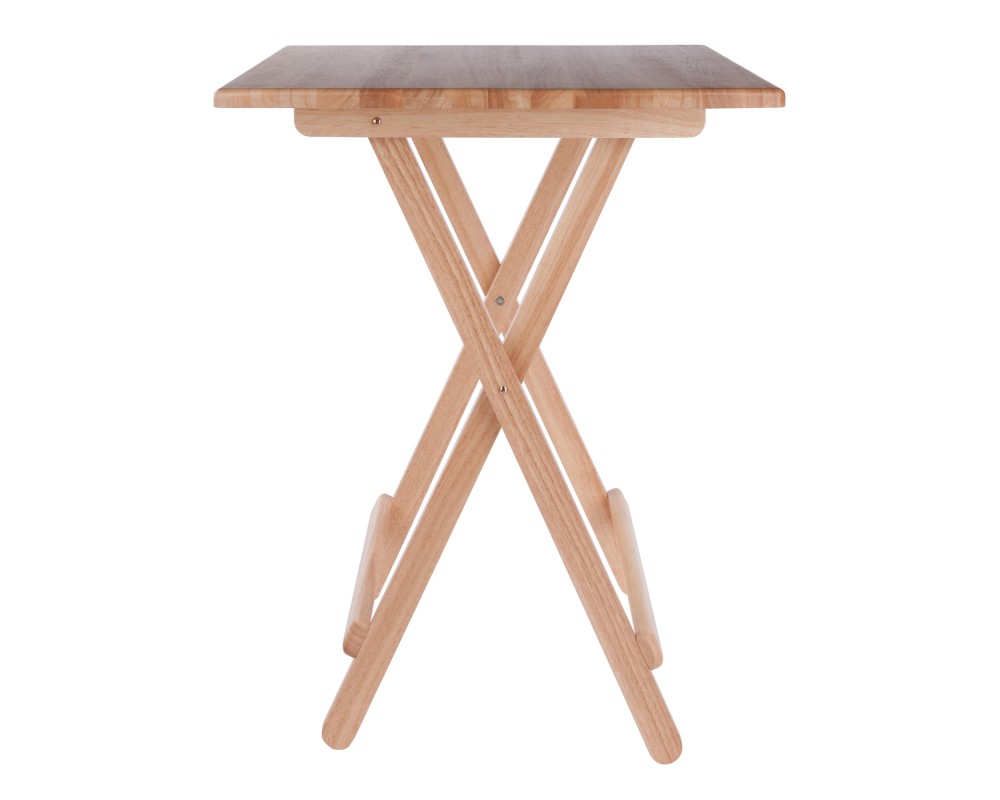 Delaney Folding Table, 30' High, 24' Wide, Natural