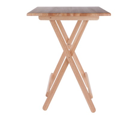 Delaney Folding Table, 30' High, 24' Wide, Natural