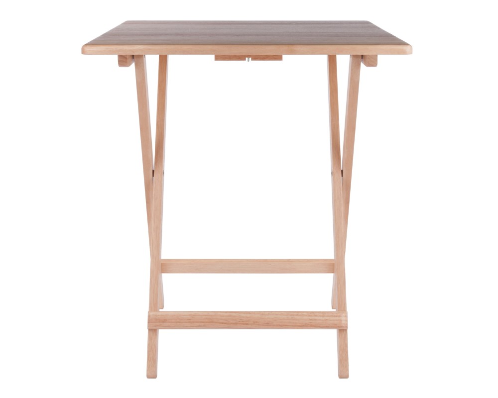 Delaney Folding Table, 30' High, 24' Wide, Natural