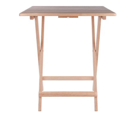 Delaney Folding Table, 30' High, 24' Wide, Natural