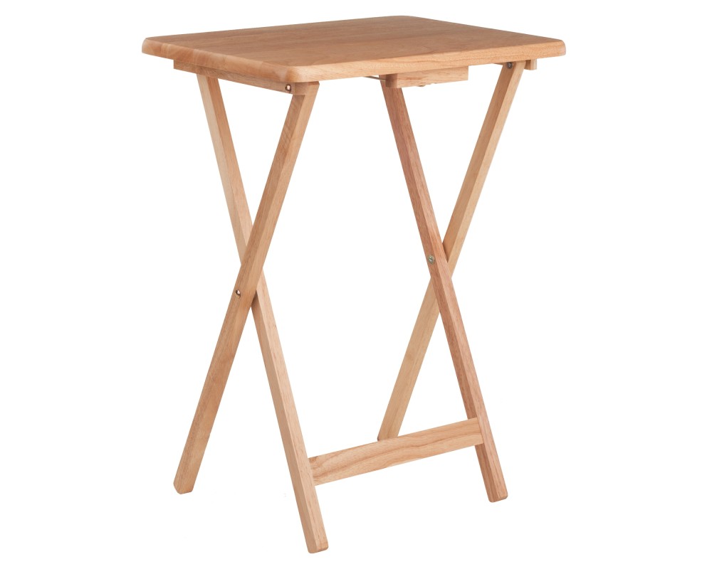 Alex 2-Pc Snack Tables, Natural