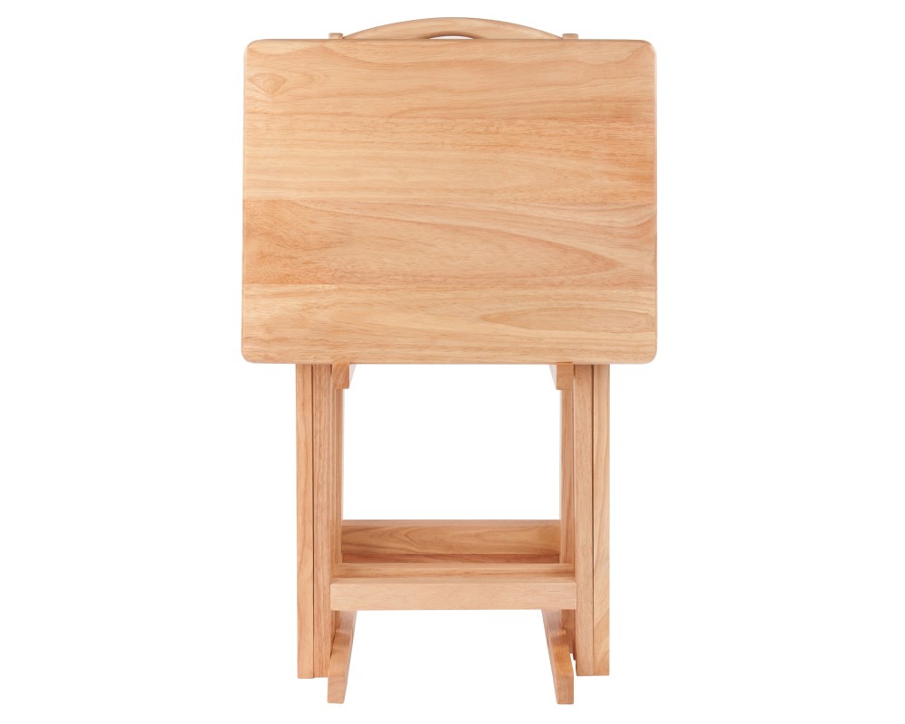 Alex 5-Pc Snack Table Set, Natural