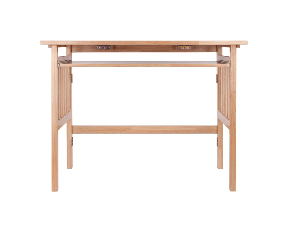 Mission Foldable Computer Desk, 40' Wide, 30' High, Natural