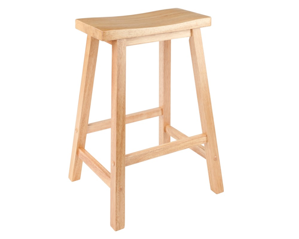 Satori Saddle Seat Counter Stool, Natural