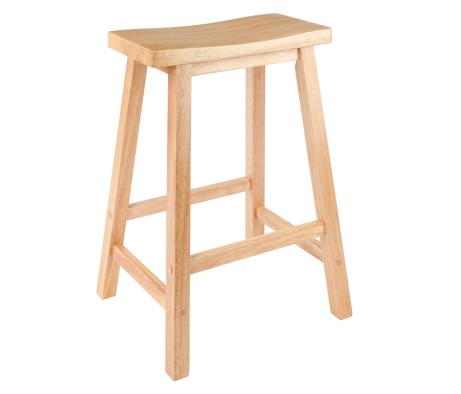 Satori Saddle Seat Counter Stool, Natural
